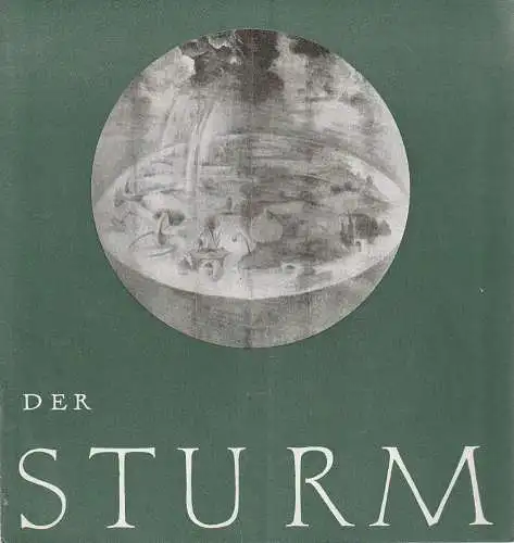 Mecklenburgisches Staatstheater Schwerin, Rudi Kostka, Wolfgang Wöhlert: Programmheft William Shakespeare DER STURM Premiere 18. September 1966 Spielzeit 1966 / 67 Heft 3 (18). 