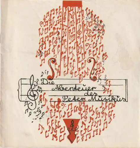 Mecklenburgisches Staatstheater Schwerin, Rudi Kostka, Ingeborg Butz, Bernd Leistner: Programmheft György Ranki PETER MUSIKUS Premiere 5. Februar 1967 Spielzeit 1966 / 67 Heft 14 (18). 