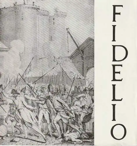 Mecklenburgisches Staatstheater Schwerin, Martin Hellberg, Rosemarie Brost, Eginhard Röhlig: Programmheft Ludwig van Beethoven FIDELIO Premiere 3. Oktober 1963 Spielzeit 1963 / 64 Heft 7 (18). 