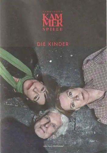 Hamburger Kammerspiele, Axel Schneider, Anja Del Caro, Sebastian Schneck, Thomas Gimpel: Programmheft Lucy Kirkwood DIE KINDER Premiere 6. September 2020 (18). 