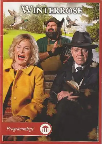 Halliwood Film, Schlosspark Theater, Dieter Hallervorden, Markus Lorenz, Beate Luszeit: Programmheft Christa, Agilo, Michael Dangl WINTERROSE Premiere 6. Juni 2021 (18). 