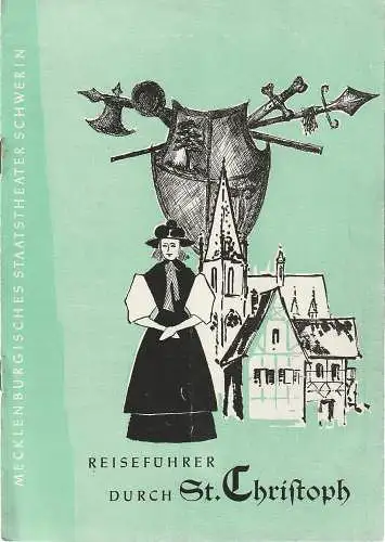 Mecklenburgisches Staatstheater Schwerin, Renate Biebow, Fritz Mauss: Programmheft Leon Jessel SCHWARZWALDMÄDEL (18). 