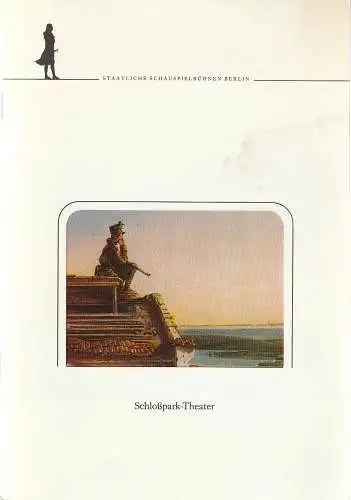Staatliche Schauspielbühnen Berlin, Heribert Sasse, Frank Arnold, Heike Drisch, Ilse Buhs, Jürgen Remmler: Programmheft George Bernard Shaw HELDEN Premiere 22. Februar 1986 Schloßpark-Theater Spielzeit 1985 / 86 (18). 