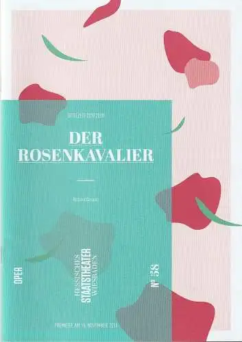 Hessisches Staatstheater Wiesbaden, Uwe Eric Laufenberg, Daniel C. Schindler: Programmheft Richard Strauss DER ROSENKAVALIER Premiere 10. November 2019 Spielzeit 2019 / 2020 Heft 58 (18). 
