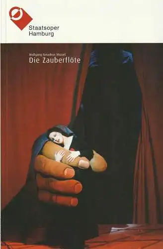Hamburgische Staatsoper, Simone Young, Klaus Klein: Programmheft Wolfgang Amadeus Mozart DIE ZAUBERFLÖTE Reduzierte Neuauflage 2009 (18). 