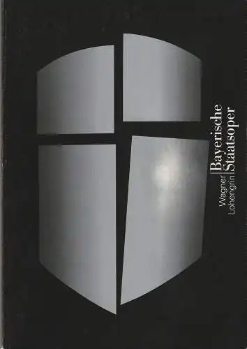 Bayerische Staatsoper, Peter Jonas, Hanspeter Krellmann, Ingrid Zellner, Peter Heilker: Programmheft Richard Wagner LOHENGRIN Premiere 15. Januar 1999 Spielzeit 1998 / 99 (18). 