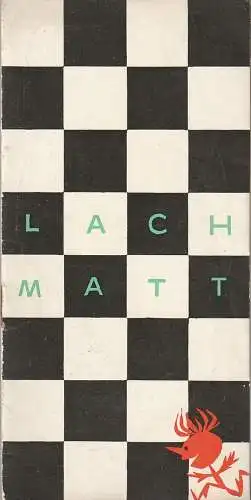 Kabarett Die Distel, Hans Krause, Werner Klemke ( Umschlag und graphische Gestaltung ): Programmheft LACH MATT (18). 
