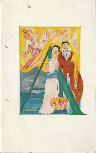 Deutsche Staatsoper Berlin Deutsche demokratische Republik, Eberhard Streul, Regine Blumenthal: Programmheft Richard Strauss ARABELLA Premiere 25. Dezember 1976 (18). 