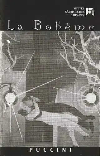 Mittelsächsisches Theater & Philharmonie, Rüdiger Bloch, Juliane Piontek, Wolfgang Hennig: Programmheft Giacomo Puccini LA BOHEME Premiere 25. Dezember 1993 Spielzeit 1993 / 94 (18). 