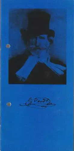 Friedrich-Wolf-Theater Neustrelitz, J. A. Weindich, Ulrike Pörner, Klaus Weindich: Programmheft Giuseppe Verdi EIN MASKENBALL Premiere 13. November 1988  Heft 21 (18). 