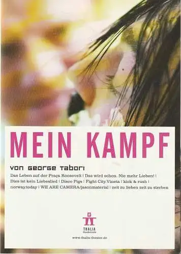 Thalia-Theater, Michael Börgerding: Programmheft George Tabori MEIN KAMPF Premiere 22. Mai 2005 (18). 