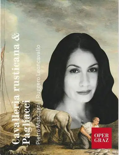 Opernhaus Graz, Nora Schmid, Marlene hahn, Elisabeth Aman, Werner Kmetitsch (Probenfotos): Programmheft Pietro Mascagni CAVALLERIA RUSTICANA / Ruggiero Leoncavallo  PAGLIACCI Premiere 29. September 2018 Saison 2018 / 2019 (18). 