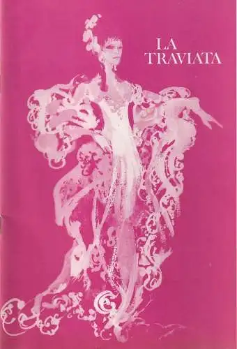 Bühnen der Stadt Köln, Claus Helmut Drese, Klaus Peter Kehr, Hans Günter Schmitz: Programmheft Giuseppe Verdi LA TRAVIATA 22. November 1974 Opernhaus (18). 