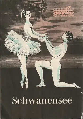 VEB Progress Film-Vertrieb: Programmheft  SCHWANENSEE  PROGRESS FILM PROGRAMM 23 / 58 (18). 