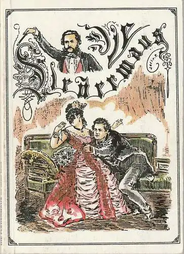 Vereinigte Bühnen Krefeld und Mönchengladbach, Eike Gramms, Ulrike Gondorf, Wolfgang Mika: Programmheft Johann Strauß DIE FLEDERMAUS Spielzeit   1987 / 88 Programmbuch Nr. 38 (18). 