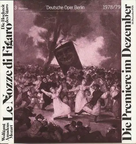 Deutsche Oper Berlin, Siegfried Palm, Karl Dietrich Gräwe, Edmund Gleede, Eberhard Franke, G. Milting: Programmheft Richard Strauss DER ROSENKAVALIER 23. Dezember 1978 Spielzeit 1978 / 79 Heft 3 (18). 