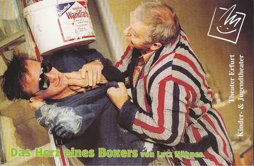 Theater Erfurt, Dietrich Taube: Programmheft Lutz Hübner DAS HERZ EINES BOXERS Premiere 11.06 1999 Spielzeit 1999 / 2000 (18). 