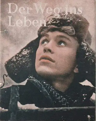 Städtische Theater Leipzig, Karl Kayser, Hans Michel Richter, Walter Bankel: Programmheft Miloslav Stehlik DER WEG INS LEBEN Theater der jungen Welt Spielzeit 1960 / 61 Heft 25 (18). 