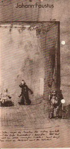 Berliner Ensemble, Staatstheater der DDR, Manfred Wekwerth, Karl-Heinz Drescher, Klaus Noack ( Entwürfe ): Programmheft Hanns Eisler JOHANN FAUSTUS Premiere 2. Oktober 1982 (18). 