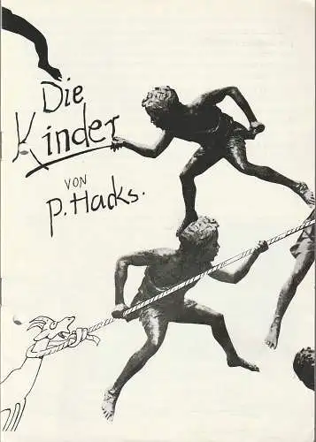 Bühnen der Stadt Magdeburg Maxim Gorki, Karl Schneider, Regina Bauer, Marianne Janietz: Programmheft Per Hacks DIE KINDER Premiere 19. September 1985 Spielzeit 1985 / 86 Heft 4 (18). 
