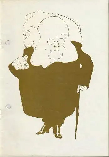 Theater Greifswald, Fred Grasnick, Horst Bien, Klaus Steinberg: Programmheft Henrik Ibsen ROSMERSHOLM Spielzeit 1977 / 78 (18). 