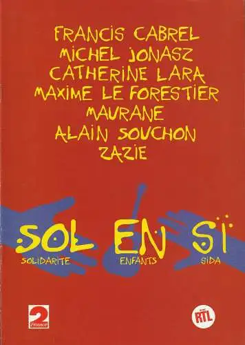 Sol En Si Coordination nationale: Programmheft LE SPECTACLE SOL EN SI 1997 (18). 
