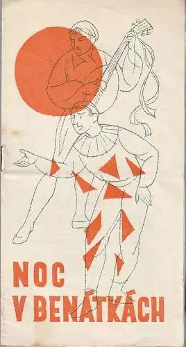 Statni Divadlo v Brne: Programmheft Johann Strauss NOC V BENATKACH ( Nacht in Venedig ) Premiera 5. unora 1961 v Janackove divadle (18). 