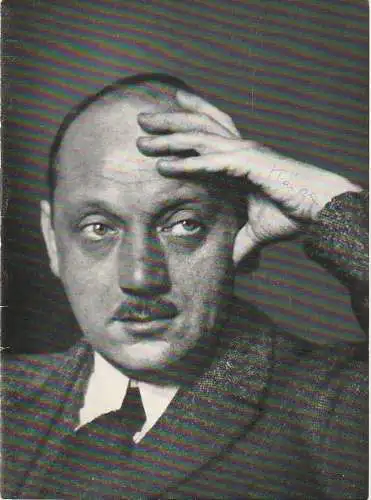 Thalia Theater, Walter Ruppel, Roland Kabelitz: Programmheft Georg Kaiser DER MUTIGE SEEFAHRER Spielzeit 1966 / 67 Heft 6 (18). 