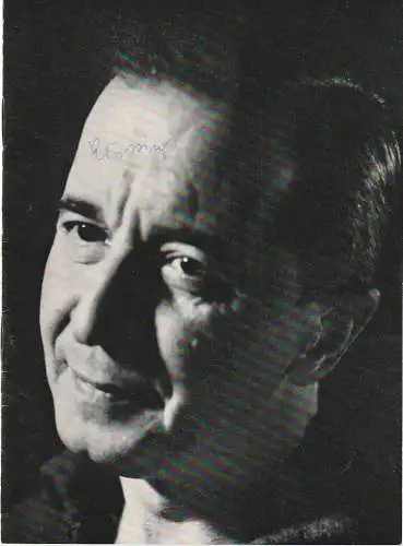 Thalia Theater, Walter Ruppel, Hannelore Gerber: Programmheft Andre Roussin DIE LOKOMOTIVE Spielzeit 1968 / 69 Heft 8 (18). 