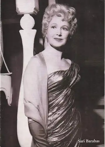 Deutsche Gastspieloper Berlin: Programmheft Johann Strauß DIE FLEDERMAUS Titania-Palast Berlin 7. Januar 1966 (18). 
