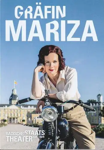 Badisches Staatstheater Karlsruhe, Ulrich Peters, Nicole Braunger, Sonja Walter, Florian Köfler, Caroline Kleeberger: Programmheft Emmerich Kalman GRÄFIN MARIZA Premiere 11. Dezember 2021 Spielzeit 2021 / 22 Nr.633 (18). 