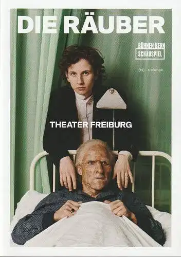 Theater Freiburg, Peter Carp, Julia Fahle, Florian Spring ( Fotos ): Programmheft Friedrich Schiller DIE RÄUBER Premiere 5. April 2024 Spielzeit 2023 / 2024 Heft Nr. 18 (18). 