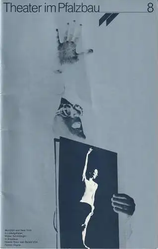Theater im Pfalzbau, Rainer Antoine, Klaus Hoffmann: Programmheft THEATER IM PFALZBAU 8 1980 / 81 (18). 