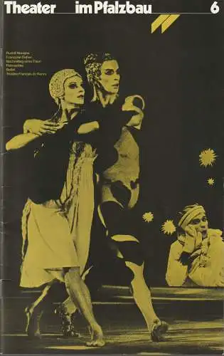 Theater im Pfalzbau, Rainer Antoine, Klaus Hoffmann: Programmheft THEATER IM PFALZBAU 6 1981 / 82 (18). 
