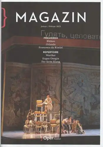 Oper Frankfurt, Bernd Loebe: MAGAZIN Januar / Februar 2023 (18). 