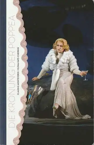 Komische Oper Berlin, Barrie Kosky, Ulrich Lenz, Iko Freese ( Fotos ): Programmheft Monteverdi / Kats-Chernin DIE KRÖNUNG DER POPPEA Wiederaufnahme 29. April 2017 (18). 
