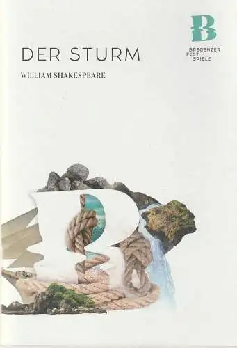 Bregenzer Festspiele GmbH, Elisabeth Sobotka, Olaf A. Schmitt, Laura Bruckner, David Heiligers, Andrea Breitler, Armin Smailovic (Probenfotos): Programmheft William Shakespeare DER STURM  Premiere 23. Juli 2022  Bregenzer Festspiele 2022 (18). 