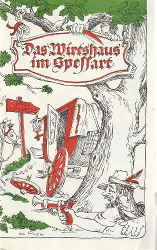 Eduard-von-Winterstein-Theater Annaberg, Roland Gandt, Naturbühne Greifensteine, Hans Georg Keferstein, SiegfriedGärtner: Programmheft Franz Grothe DAS WIRTSHAUS IM SPESSART   Naturbühne Greifensteine 1982 (18). 