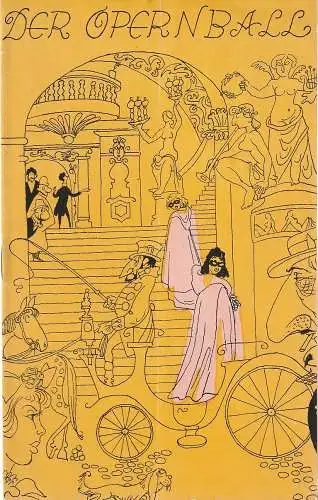 Metropol-Theater, Hans Pitra, Kurt Damies, Friedrich Gäbel: Programmheft Richard Heuberger DER OPERNBALL Spielzeit 1959 / 60 (18). 