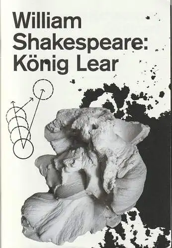Schauspiel Stuttgart, Armin Petras, Julia Ferbers, Jan Hein, Thomas Aurin ( Probenfotos ): Programmheft William Shakespeare KÖNIG LEAR Premiere 23. Februar 2018 Schauspielhaus  Spielzeit 2017 / 2018 Heft 11 (18). 
