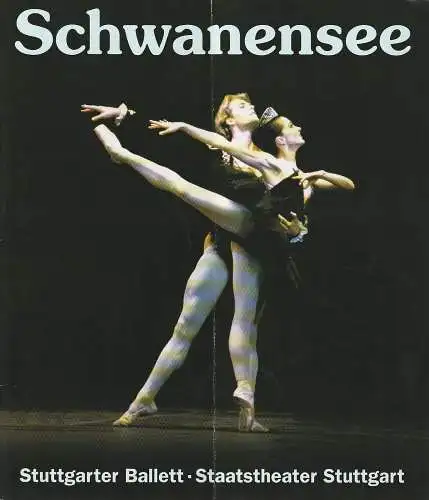 Staatstheater Stuttgart, Stuttgarter Ballett, Vivien Arnold, Gundel Killian (Probenfotos): Programmheft BALLETT Peter Iljitsch Tschaikowsky SCHWANENSEE 19. Juni 1997 Spielzeit 1996 / 97 (18). 