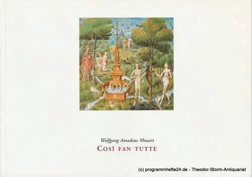 Staatstheater am Gärtnerplatz, Klaus Schultz, Konrad Kuhn: Programmheft Cosi fan tutte. Neuinszenierung Premiere 20. Oktober 2002 (18). 