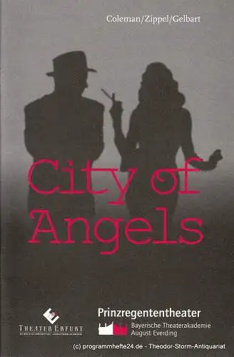 Bayerische Theaterakademie August Everding im Prinzregententheater, Jeanette Fritsch, Uticha Marmon, Christof Wessling: Programmheft City of Angels. Musical von Cy Coleman. Premiere 18. März 2003 (18). 