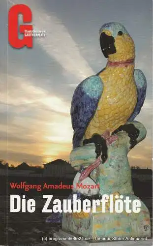Staatstheater am Gärtnerplatz, Ulrich Peters, Sonja Westerbeck: Programmheft DIE ZAUBERFLÖTE von Wolfgang Amadeus Mozart Spielzeit 2009 / 2010 Heft 9 (18). 