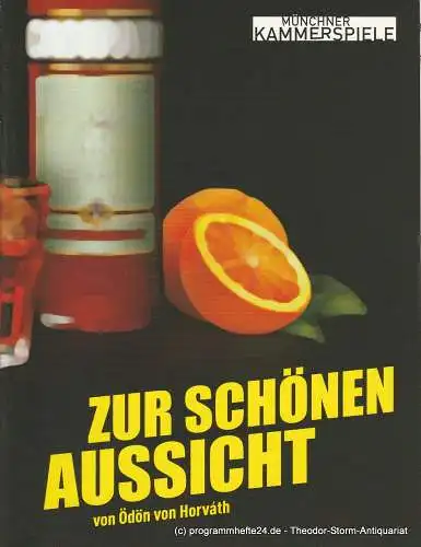 Münchner Kammerspiele, Frank Baumbauer, Matthias Günther: Programmheft Zur schönen Aussicht. Premiere 5. April 2008 Schauspielhaus Spielzeit 2007 / 2008 (18). 
