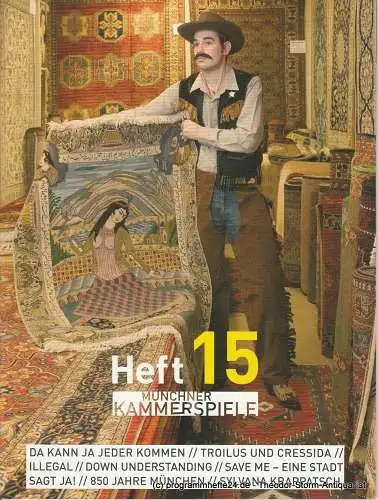Münchner Kammerspiele, Frank Baumbauer , Gaby Schweer, Malte Jelden: Münchner Kammerspiele Heft 15 Da kann ja jeder kommen, etc. (18). 
