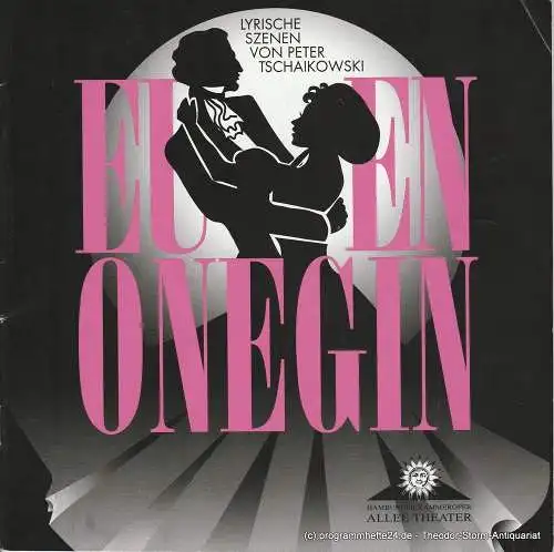 Allee Theater ( Hamburger Kammeroper ), Uwe Deeken, Jasmin Deeken, Barbara Hass, Joachim Flügel ( Probenfotos ): Programmheft EUGEN ONEGIN. Lyrische Szenen von Peter Tschaikowski. Premiere 10. März 2004 (18). 