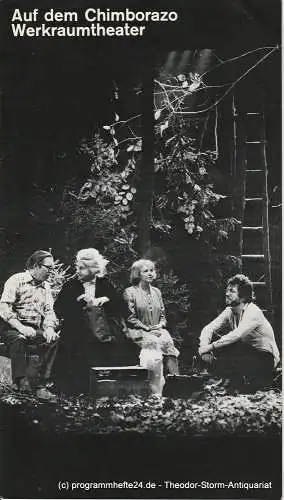 Münchner Kammerspiele, Hans-Reinhard Müller, Wolfgang Zimmermann: Programmheft Auf dem Chimborazo. Premiere 16. Dezember 1976 Werkraumtheater (18). 