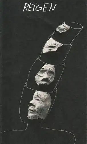Stadttheater Hildesheim, Perre Leon, Margit Poremba: Programmheft REIGEN von Arthur Schnitzler Premiere 5. September 1987 Spielzeit 1987 / 88 Heft 2 (18). 