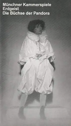 Münchner Kammerspiele, Hans-Reinhard Müller, Michael Wachsmann, Wolfgang Zimmermann: Programmheft Frank Wedekinds LULU. Erdgeist / Die Büchse der Pandorra. Premiere 13. November 1977 Spielzeit 1977 / 78 Heft 2 (18). 